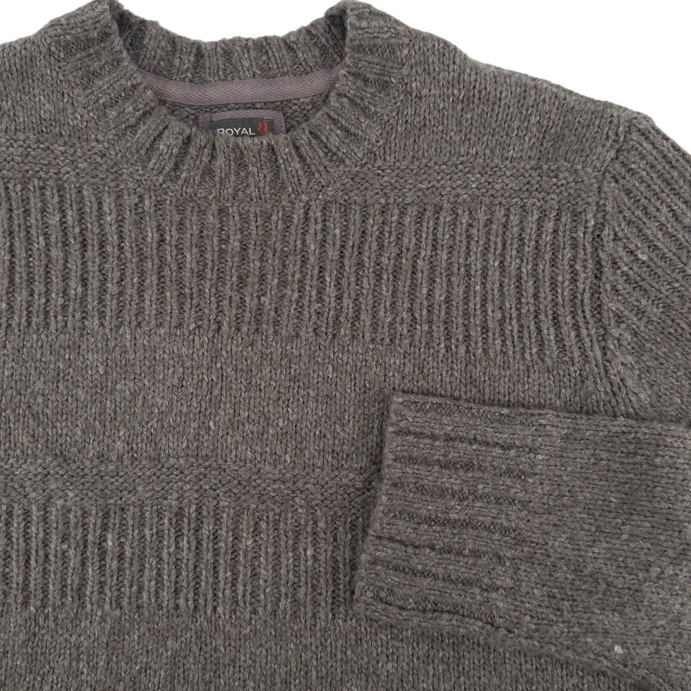 Royal Robbins Men's L Acrylic Wool‎ Blend Crewneck Knit Sweater Outdoor Travel